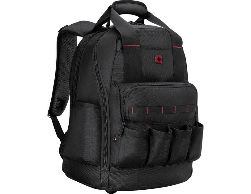 Wenger ruksak Tool Backpack Advanced, sa pretincom za alat i prijenosnik do 16, crni