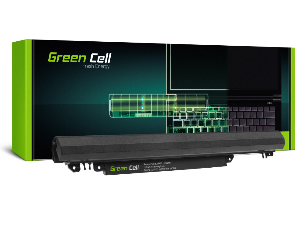 Green Cell (LE123) baterija 2200mAh, 10.8V (11,1V) za Lenovo IdeaPad 110-14IBR 1...