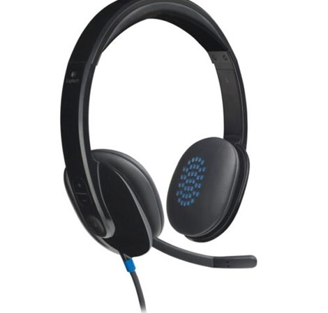Logitech H540 stereo slušalice s mikrofonom, USB (981-000480)