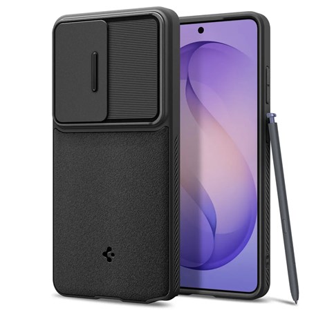 Spigen Optik Armor, crna - Samsung Galaxy S26 Ultra, crna (ACS10687)