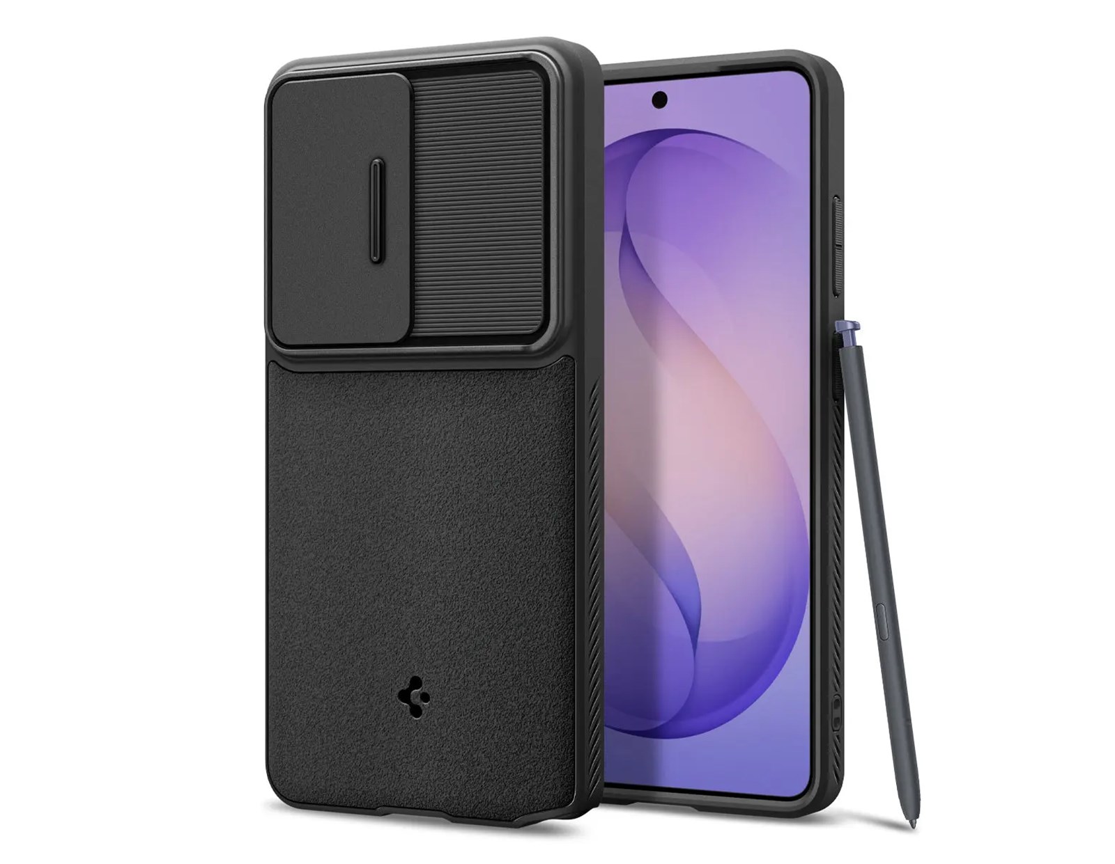 Spigen Optik Armor, crna - Samsung Galaxy S26 Ultra, crna (ACS10687)