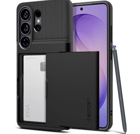 Spigen Slim Armor CS, crna - Samsung Galaxy S26 Ultra (ACS11036)