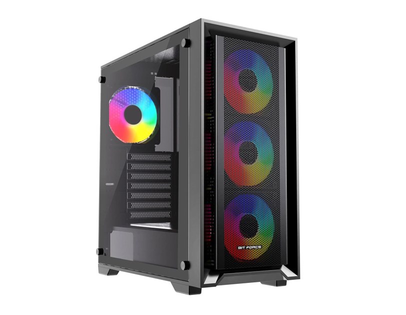 BIT FORCE računalo GAMER PC Ryzen 5 7500F, 16GB DDR5, 1TB SSD, RTX 5060Ti 16GB, Win 11 Pro
