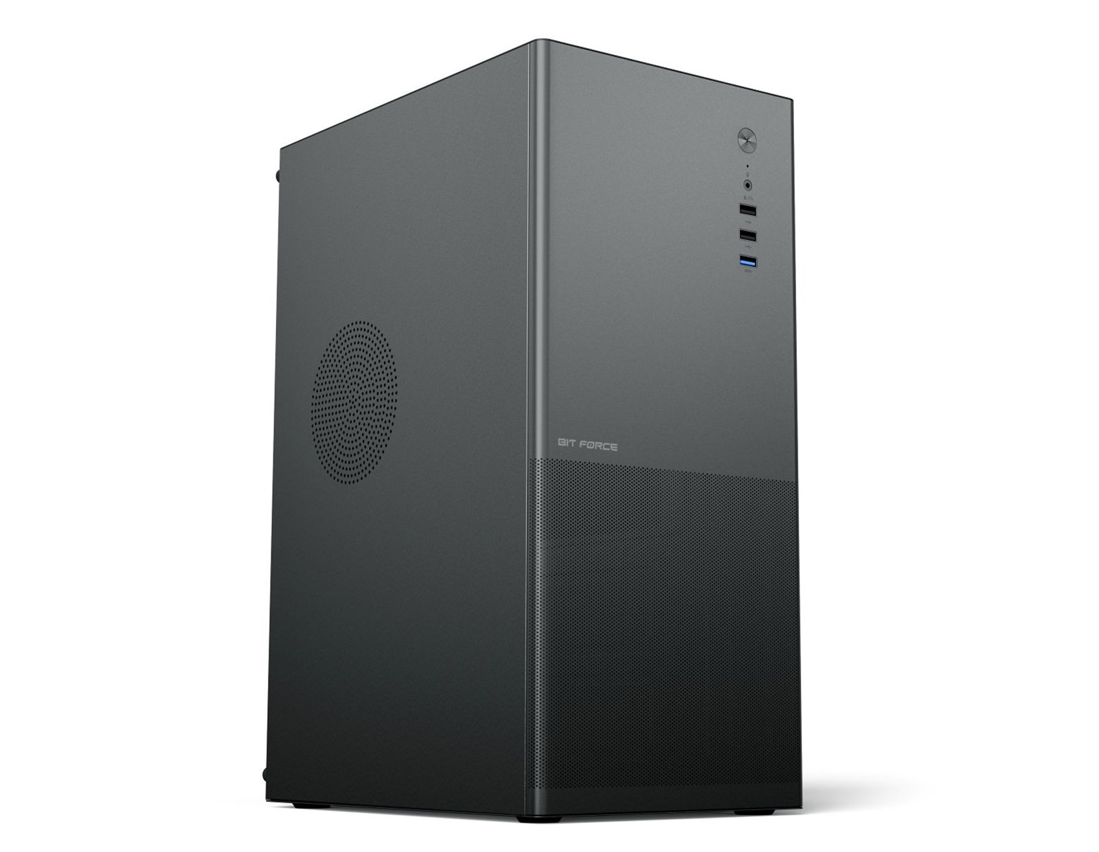 Bit Force MAGNUM BS-3 Mid Tower ATX kućište bez napajanja, crno
