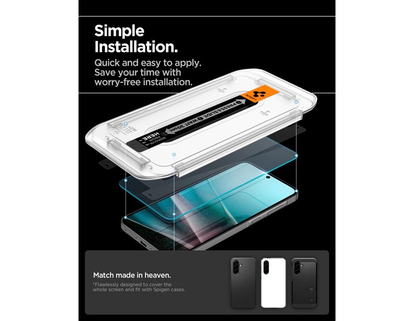 Spigen zaštitno staklo Glass tR EZ Fit HD 1 Pack - Samsung Galaxy A37 5G/ A36 5G  (AGL11365)