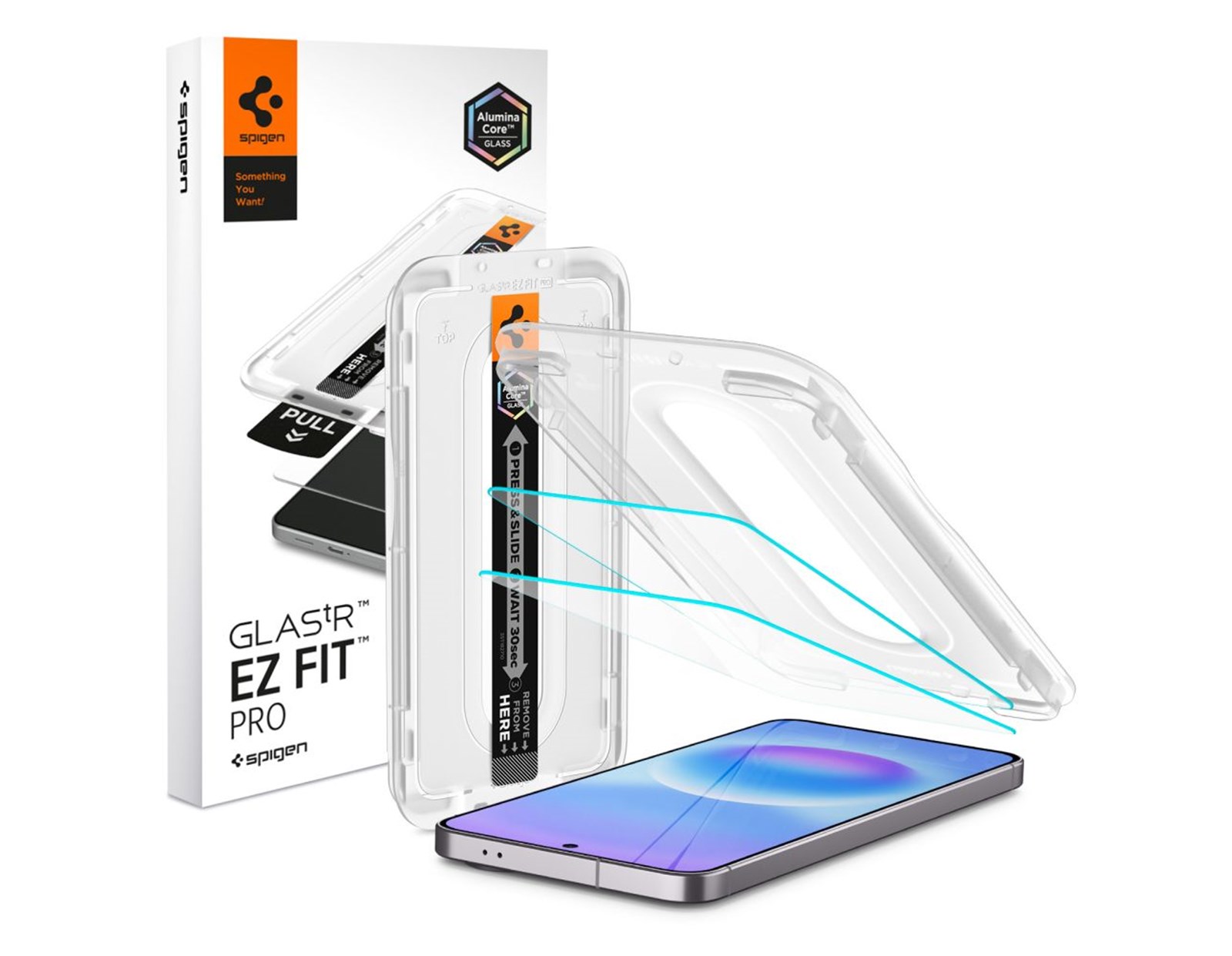 Spigen zaštitno staklo Glass tR EZ Fit Pro 2 Pack - Samsung Galaxy A57 5G