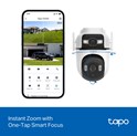 TP-Link Tapo C545D 2K 3MP (2304 x 1296 px), 360°/130° Pan/Tilt, H.264, Color Night Vision, microSD/RJ45 portovi, dvosmjerni audio, detekcija pokreta, IP66, Wi-Fi, Tapo app