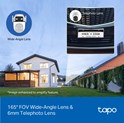 TP-Link Tapo C545D 2K 3MP (2304 x 1296 px), 360°/130° Pan/Tilt, H.264, Color Night Vision, microSD/RJ45 portovi, dvosmjerni audio, detekcija pokreta, IP66, Wi-Fi, Tapo app
