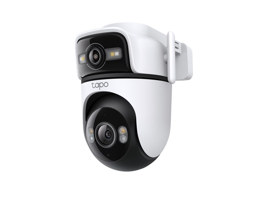 TP-Link Tapo C545D 2K 3MP (2304 x 1296 px), 360°/130° Pan/Tilt, H.264, Color Night Vision, microSD/RJ45 portovi, dvosmjerni audio, detekcija pokreta, IP66, Wi-Fi, Tapo app