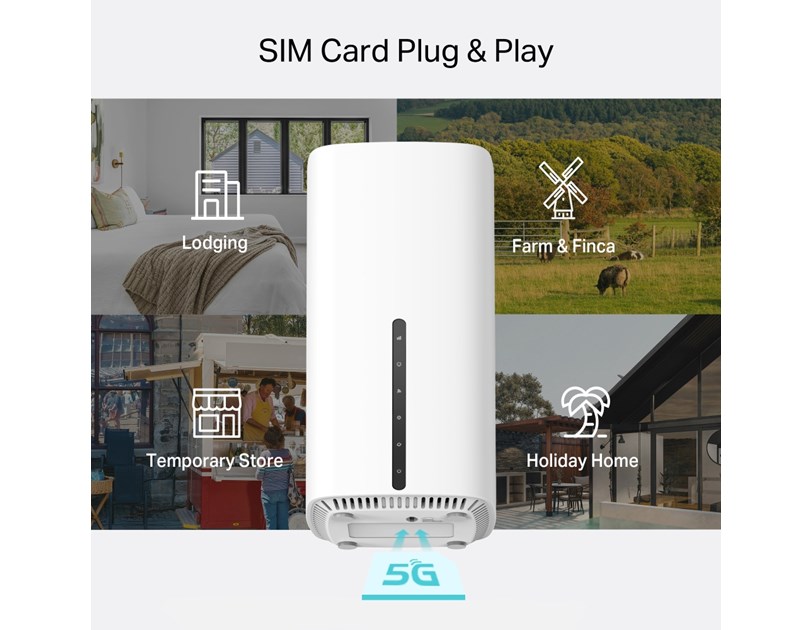 TP-Link 5G AX300 bežični usmjerivač (Dual-Band Gigabit Router) 574Mbps/2402Mbps (2.4GHz/5GHz), 1×G-WAN, 2×G-LAN, 8×5G/LTE interna antena, 3×WiFi interna antena 