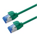 Roline  S/FTP (PiMF) Data Center mrežni kabel, Cat.6A (Class EA), slim, LSOH, tangle free, 2.0m, zeleni