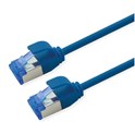 Roline  S/FTP (PiMF) Data Center mrežni kabel, Cat.6A (Class EA), slim, LSOH, tangle free, 7.0m, plavi