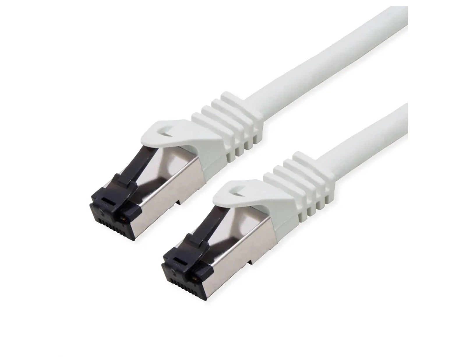 Roline VALUE S/FTP mrežni kabel Cat.8 (Class I), LSOH, stranded, 1.0m, sivi