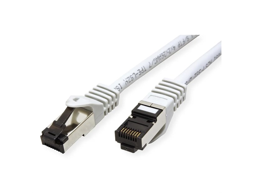 Roline VALUE S/FTP mrežni kabel Cat.8 (Class I), LSOH, stranded, 2.0m, sivi