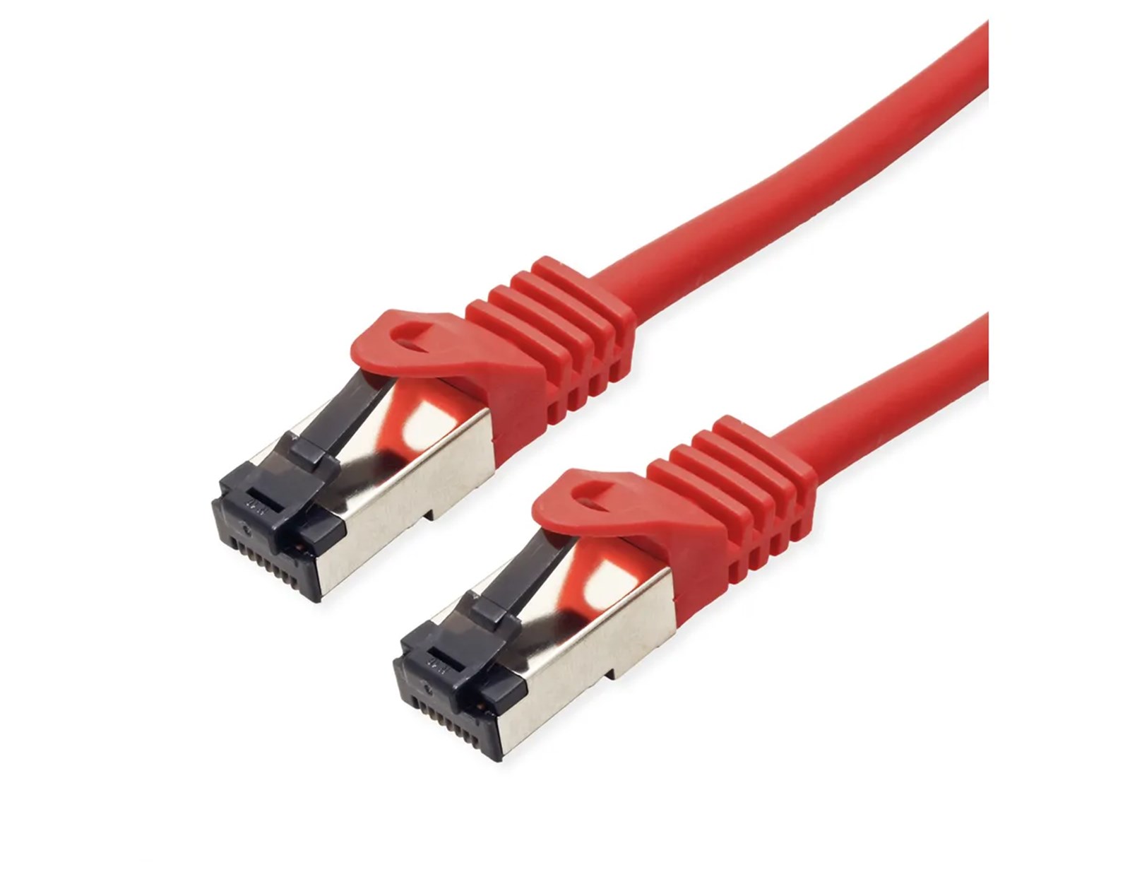 Roline VALUE S/FTP mrežni kabel Cat.8 (Class I), LSOH, stranded, 3.0m, crveni