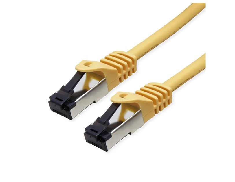 Roline VALUE S/FTP mrežni kabel Cat.8 (Class I), LSOH, stranded, 3.0m, žuti