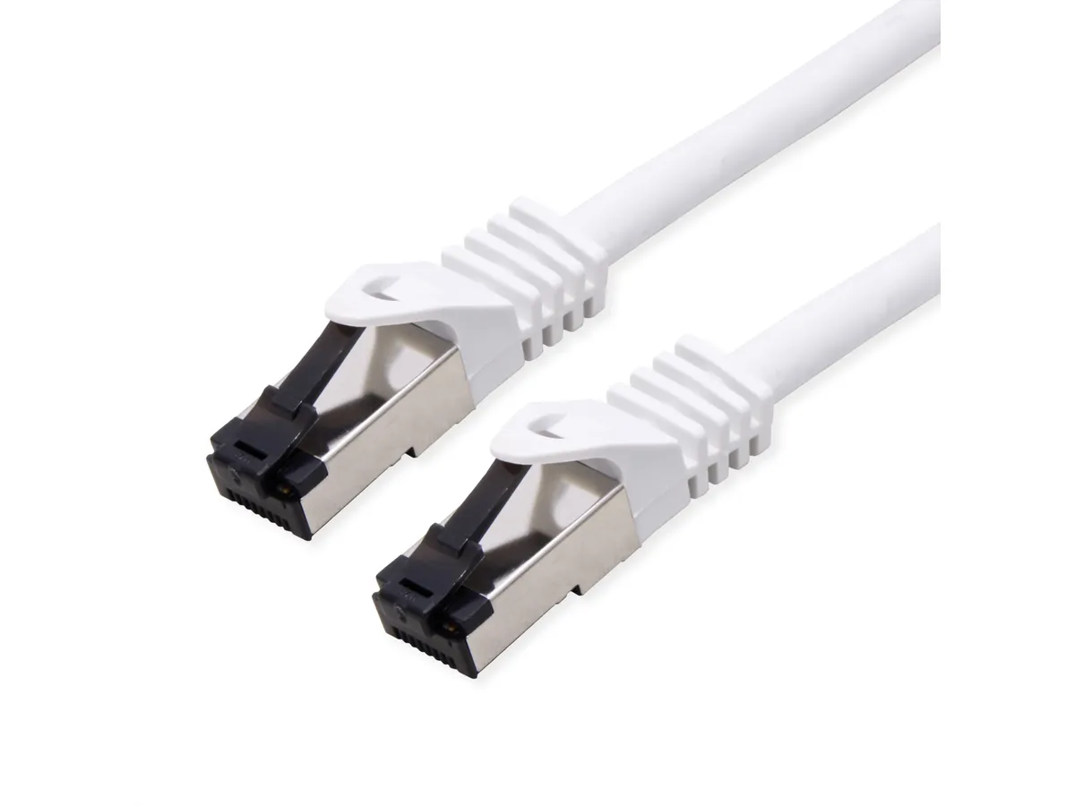 Roline VALUE S/FTP mrežni kabel Cat.8 (Class I), LSOH, stranded, 3.0m, bijeli
