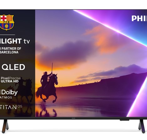 Philips 50" (127cm) 50PUS8510, QLED, UHD 4K Smart TV, Titan OS - Ambilight