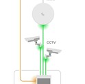Mikrotik netPower Lite 8P CSS610-8P-2S+OUT, 8×1G PoE-out, 802.3af/at, 2×SFP+ 10G, SwOS, desktop kućište, PSU