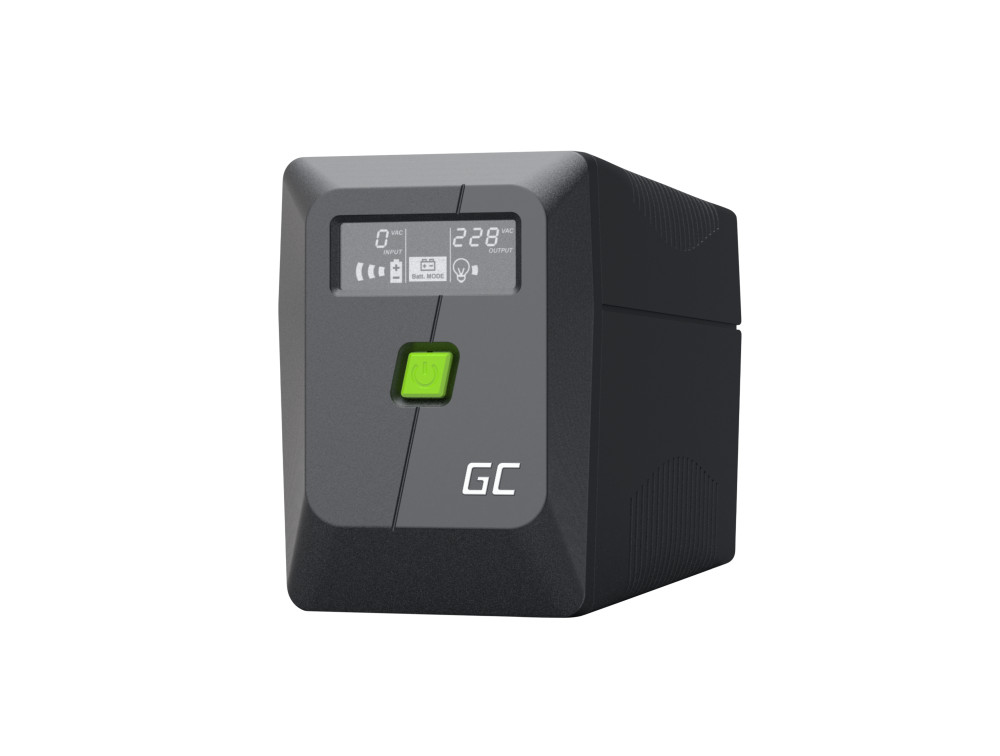 Green Cell UPS (UPSLM360) 650VA/360W, Modified sine wave, Line Interactive AVR, ...