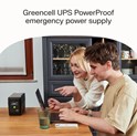 Green Cell UPS (UPSLM480) 850VA/480W, Modified sine wave, Line Interactive AVR, LCD