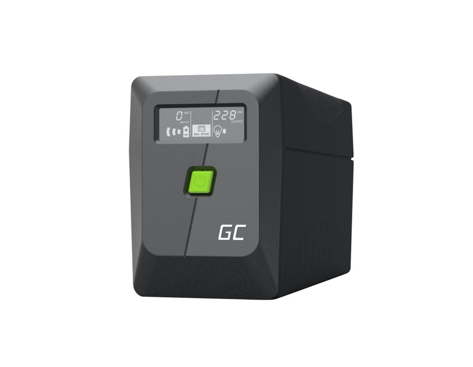 Green Cell UPS (UPSLM480) 850VA/480W, Modified sine wave, Line Interactive AVR, LCD