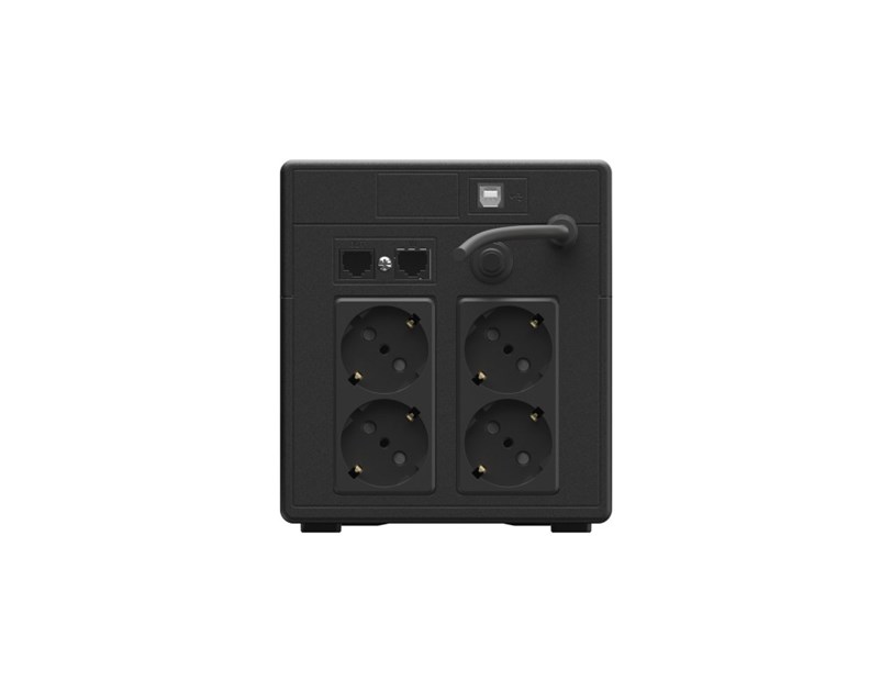 Green Cell UPS (UPSLM600) 1000VA/600W, Modified sine wave, Line Interactive AVR, LCD