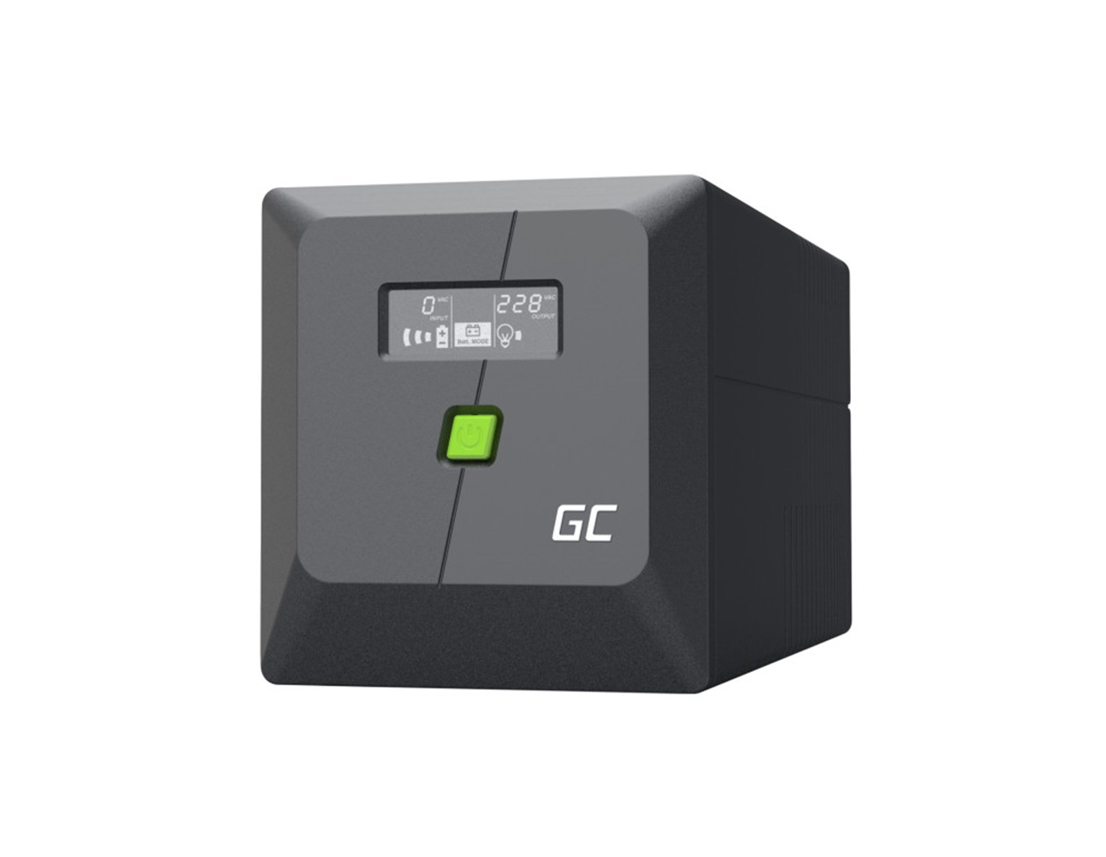Green Cell UPS (UPSLM600) 1000VA/600W, Modified sine wave, Line Interactive AVR, LCD