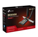 TP-Link BE6500 Archer TBE400E bežični Tri-Band Wi-Fi 7, BT5.4 PCI-E adapter, 2880Mbps/2880Mbps/688Mbps (2.4GHz/5GHz/6GHz), MLO, 2×antene