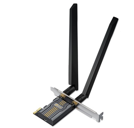 TP-Link BE6500 Archer TBE400E bežični Tri-Band Wi-Fi 7, BT5.4 PCI-E adapter, 2880Mbps/2880Mbps/688Mbps (2.4GHz/5GHz/6GHz), MLO, 2×antene