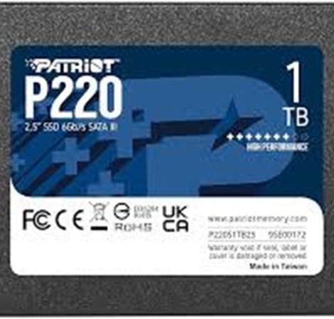 Patriot P220 1TB SATA3 SSD 2.5"