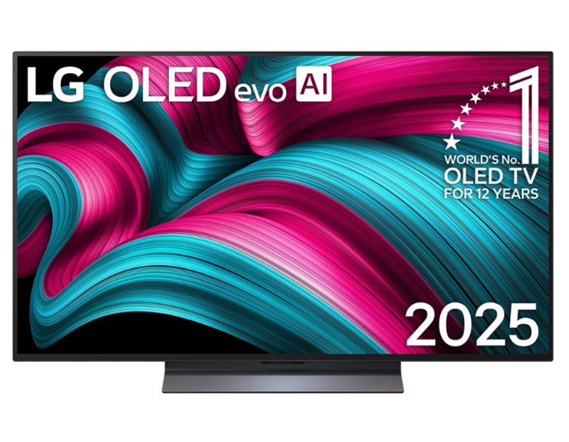 LG 55" (140cm) OLED (OLED55C51LA) evo AI 55C5 (2025), UHD (4K), 120/144Hz VRR, Dolby Vision HDR, Dolby Atmos (2.2ch 40W), webOS