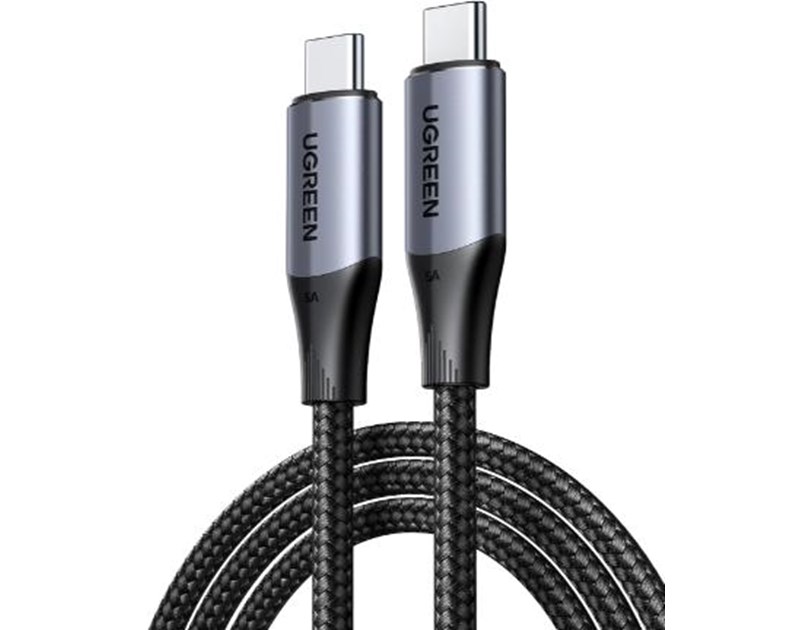 UGREEN, USB C 3.2 GEN2 (M) na USB C 3.2 GEN2 (M), 5A, 1m