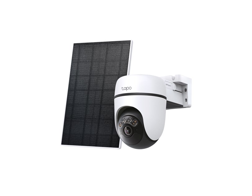 TP-Link Tapo C630  kamera + Tapo A201 Solar panel 3K 5MP, H.264, Color Night Vision, microSD, 2×Spotlights, dvosmjerni audio, detekcija pokreta, vodootporna IP65, Wi-Fi, Tapo app