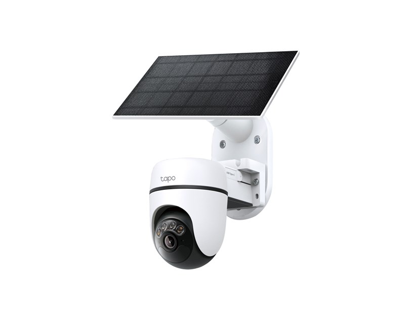 TP-Link Tapo C630  kamera + Tapo A201 Solar panel 3K 5MP, H.264, Color Night Vision, microSD, 2×Spotlights, dvosmjerni audio, detekcija pokreta, vodootporna IP65, Wi-Fi, Tapo app