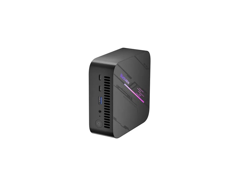 BLACKVIEW MP100 Mini PC, AMD Ryzen™ 5 7430U, 16GB DDR4, 512GB, AMD Radeon Graphics, Wi-Fi 6, bluetooth 5.2, DP/HDMI, 4xUSB-A Gen1, 2x USB 3.1 Gen2, 2xUSB-C, 1xLAN, Win11Pro