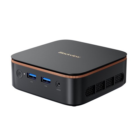 BLACKVIEW MP20 Mini PC, Ryzen 3 3300U, 16GB DDR4, 512GB SSD, Intel UHD, Wi-Fi 6, bluetooth 5.2, DP/HDMI, 4xUSB-A, 1xLAN, 1x3.5mm Audio, Win11Pro