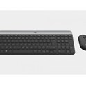 Logitech MK470 Slim bežična tipkovnica+miš, USB, crna (920-009264)