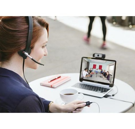 Logitech H650e stereo slušalice sa mikrofonom, USB (981-000519)
