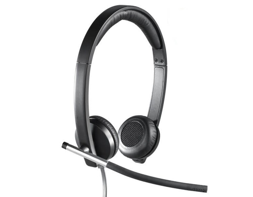 Logitech H650e stereo slušalice sa mikrofonom, USB (981-000519)