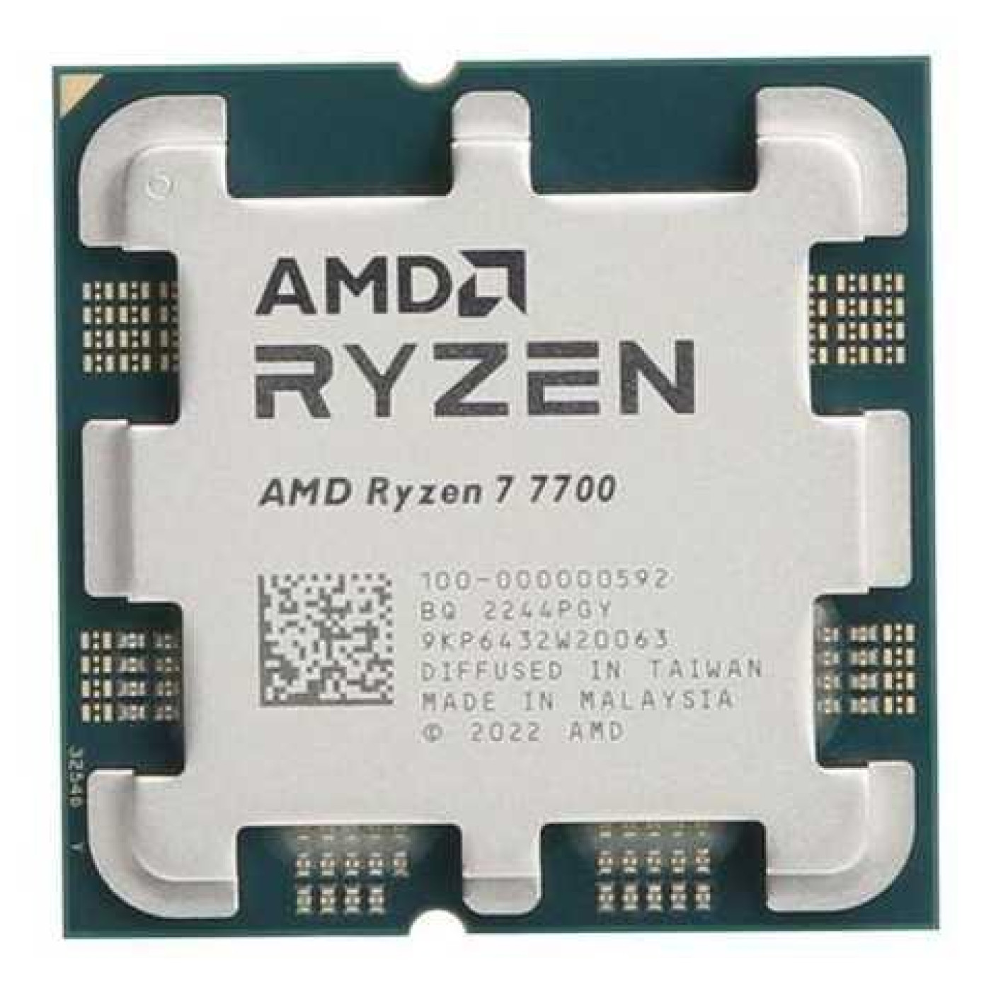 AMD Ryzen 7 7700 - 3.80/5.30GHz (8 Cores) Socket AM5, 40MB cache, Radeon Graphic...