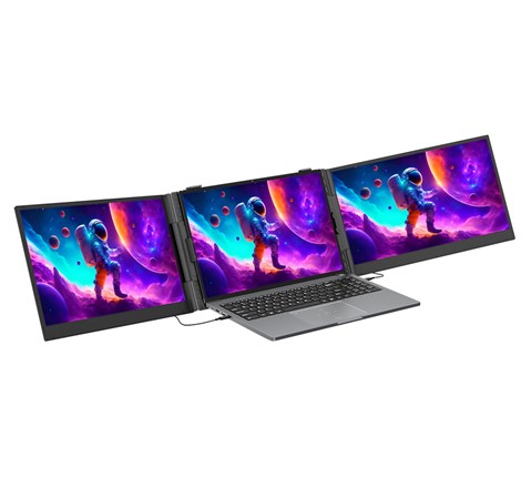 BLACKVIEW prijenosni dual monitor DCM8, 15˝ IPS, 1920×1200, 60Hz, 300 nita, 2xUSB-C, USB-C PD, zvučnik