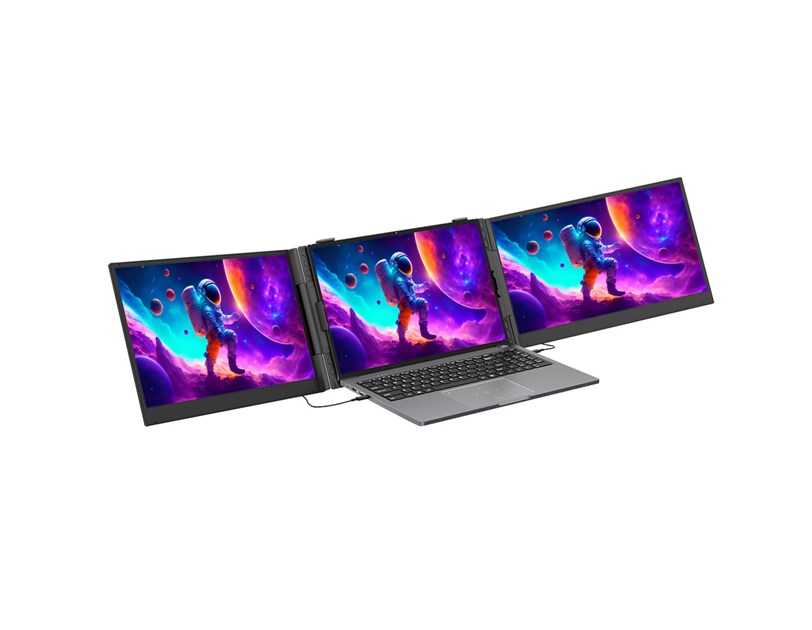 BLACKVIEW prijenosni dual monitor DCM8, 15˝ IPS, 1920×1200, 60Hz, 300 nita, 2xUSB-C, USB-C PD, zvučnik