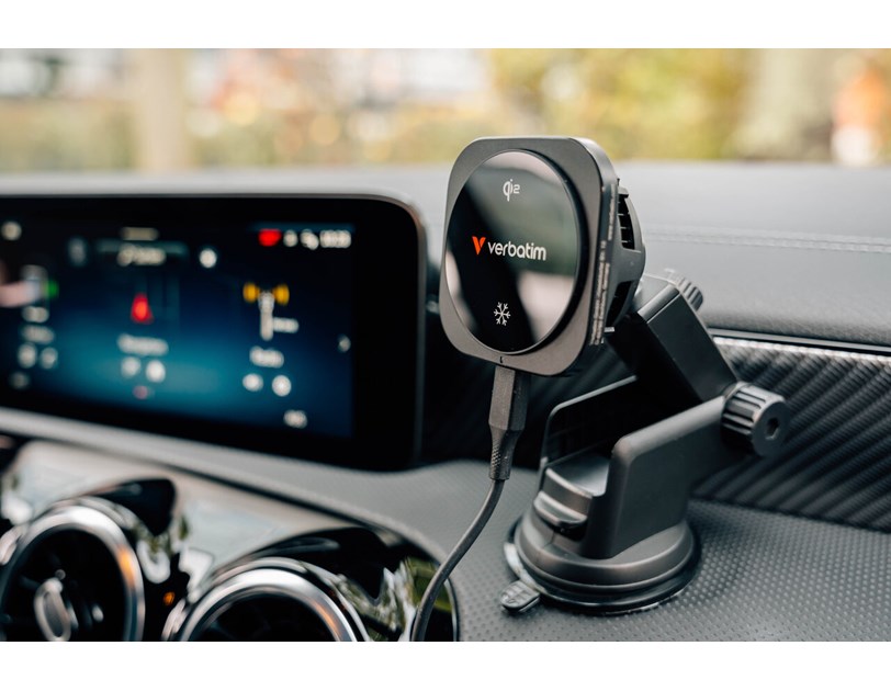 Verbatim Charge 'n' Drive Qi2 magnetski bežični auto punjač 