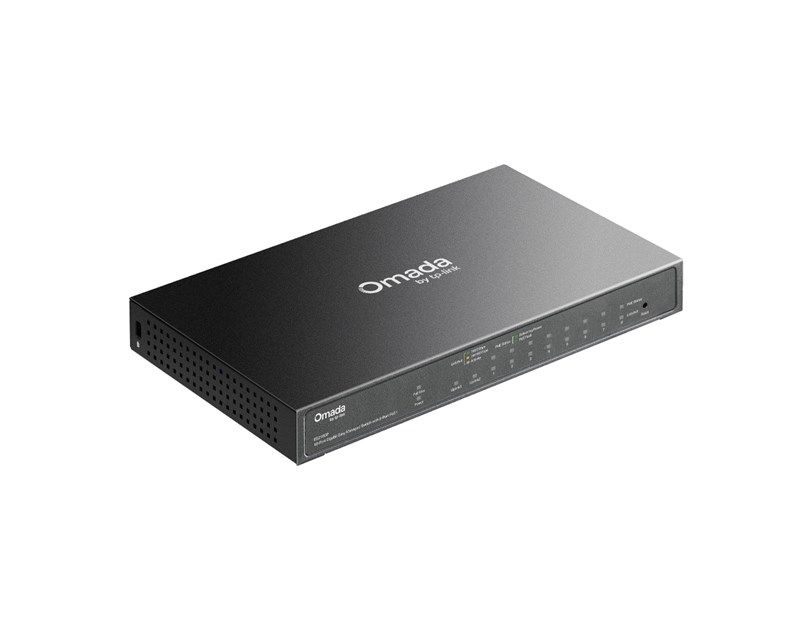 TP Link Omada 10-Port Gigabit Easy managed preklopnik (Switch) with 8-Port PoE+
