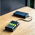 Green Cell punjač VitalCharger + 4x baterije AA 2000mAh Ni-MH