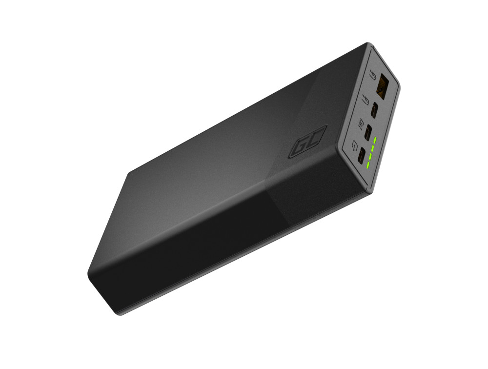 Green Cell GC PowerPlay 20S powerbank 20000mAh 22.5W PD USB-C, 3x USB-C, USB-A, ...