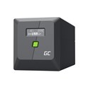 Green Cell UPS (UPSLP700) 1000VA/700W, Pure sine wave, Line Interactive AVR, PowerProof with LCD