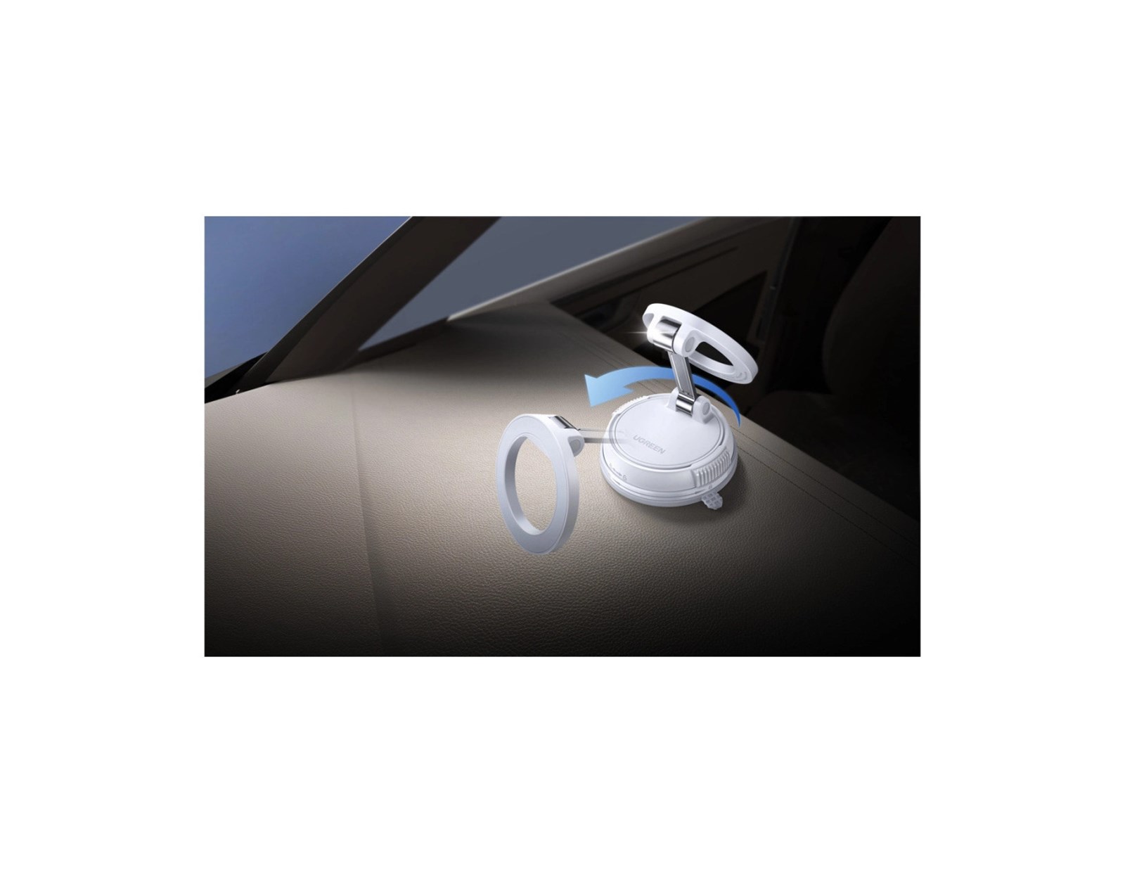 UGREEN MagSafe držač za automobil za automobil, vakumski, magnetni