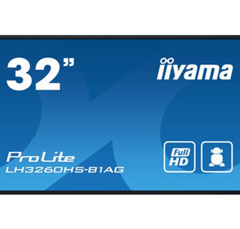 IIYAMA 32" LH3260HS-B1AG FHD (1920x1080) VA Signage 24/7, 500 cd/m2, 4000:1, Android OS, E-Share, iiSignage2